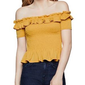 BCBG Off The Shoulder Top